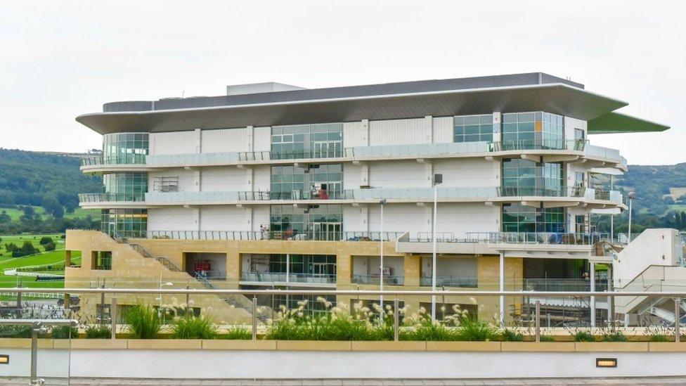 New grandstand at Cheltenham Racecourse