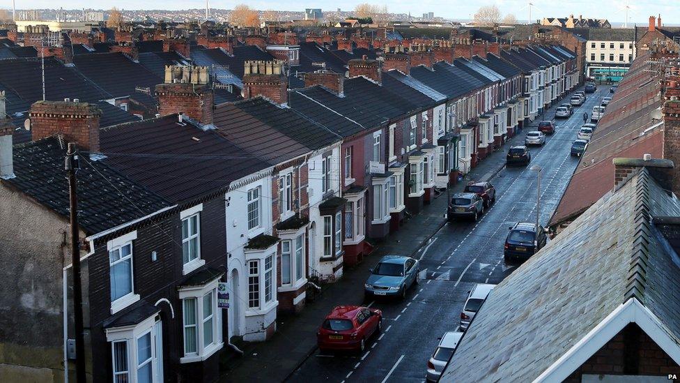 A street in Liverpool