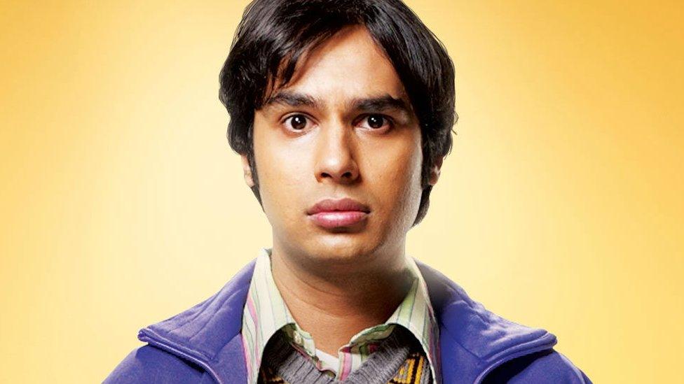 Raj from The Big Bang Theory