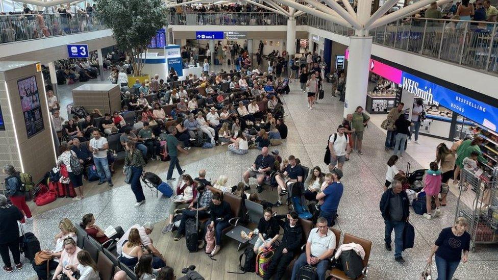 Bristol Airport interior