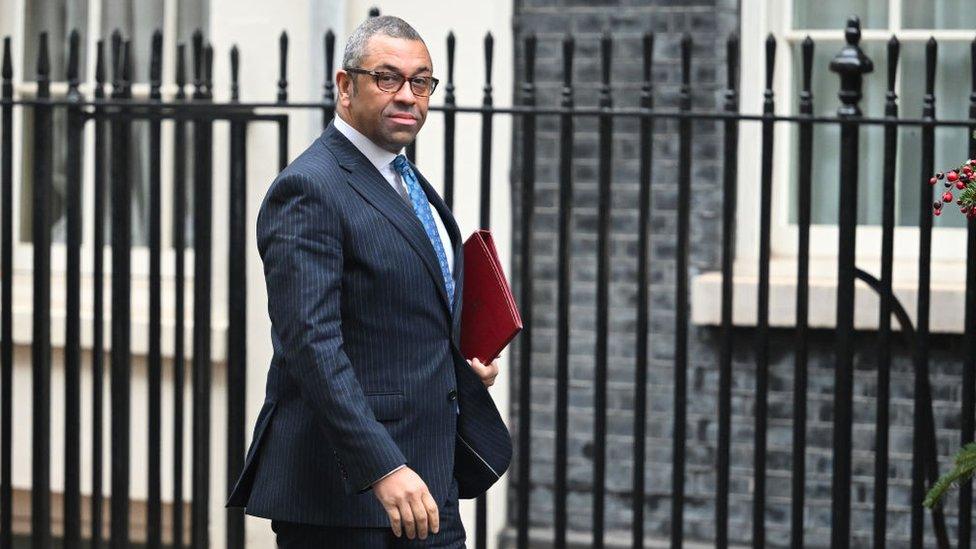 Foreign Secretary James Cleverly