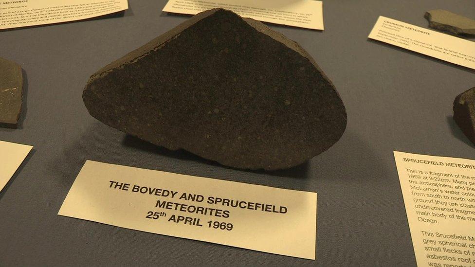 The Bovedy meteorite