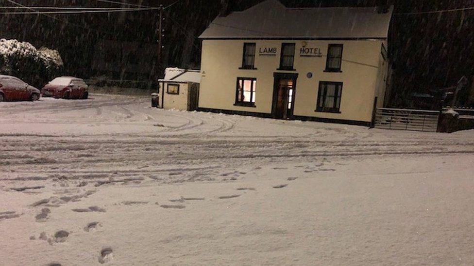 The Lamb Hotel in Penderyn