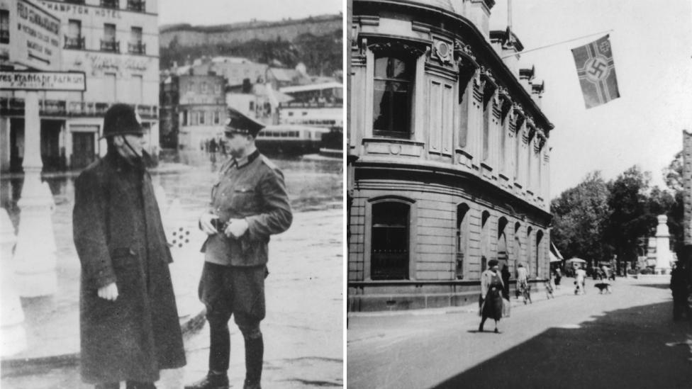 German soldiers in Jersey