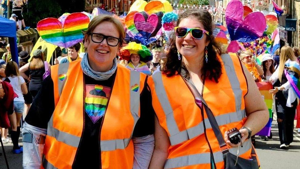 Sarah (left) and Helen