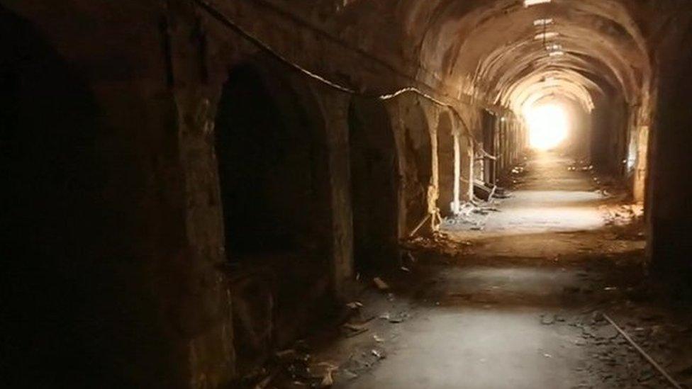 Covered market in Aleppo