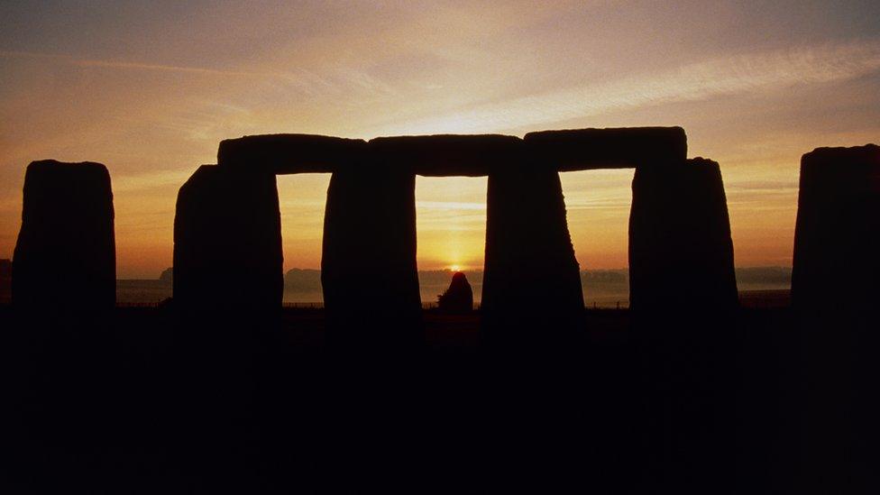 Sunrise at Stonehenge