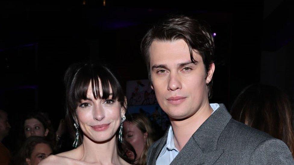 Anne Hathaway and Nicholas Galitzine