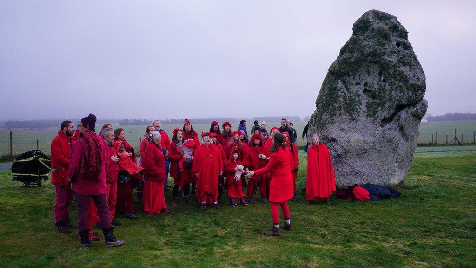 Celebrations at Stonehenge