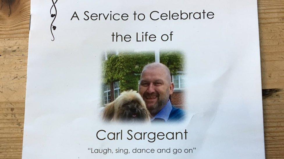 Carl Sargeant funeral order of service