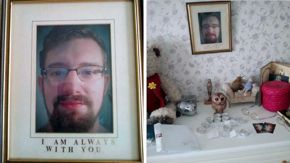 Framed photo of Ben Field