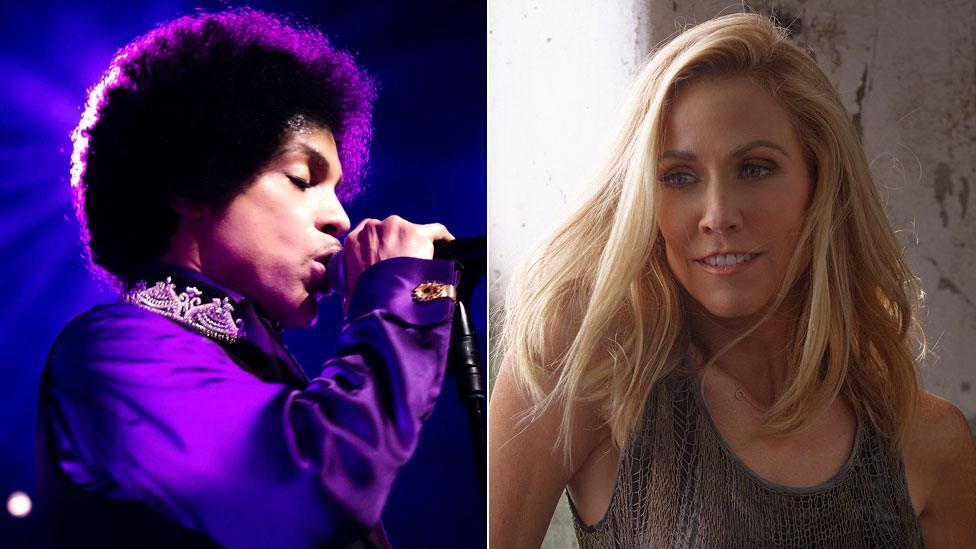 Prince and Sheryl Crow