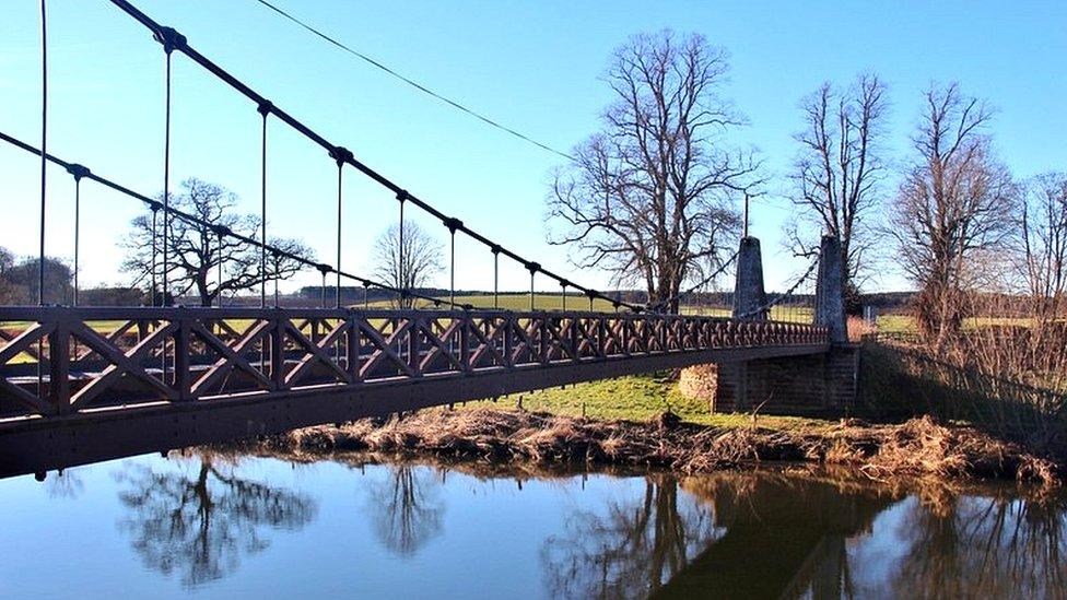 Kalemouth Suspension Bridge