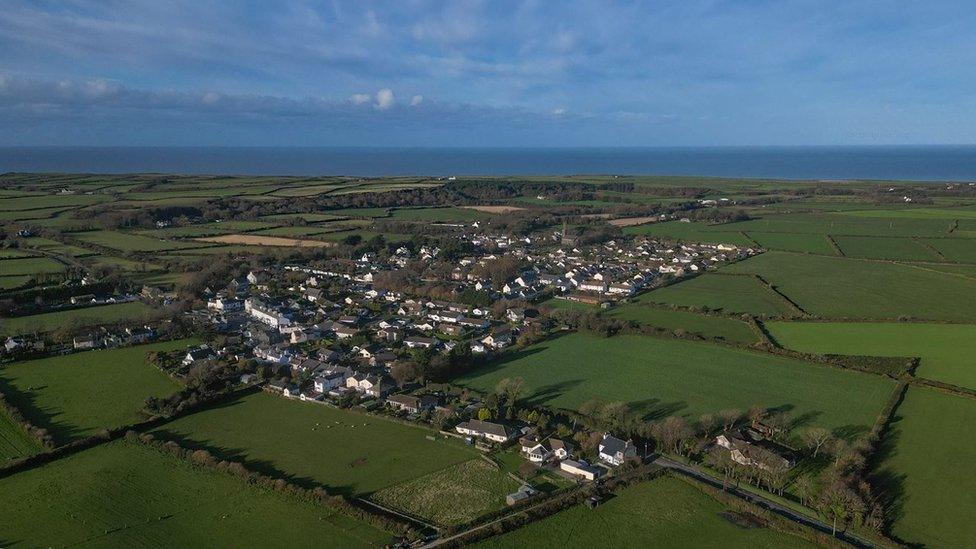 Ballaugh from the sky