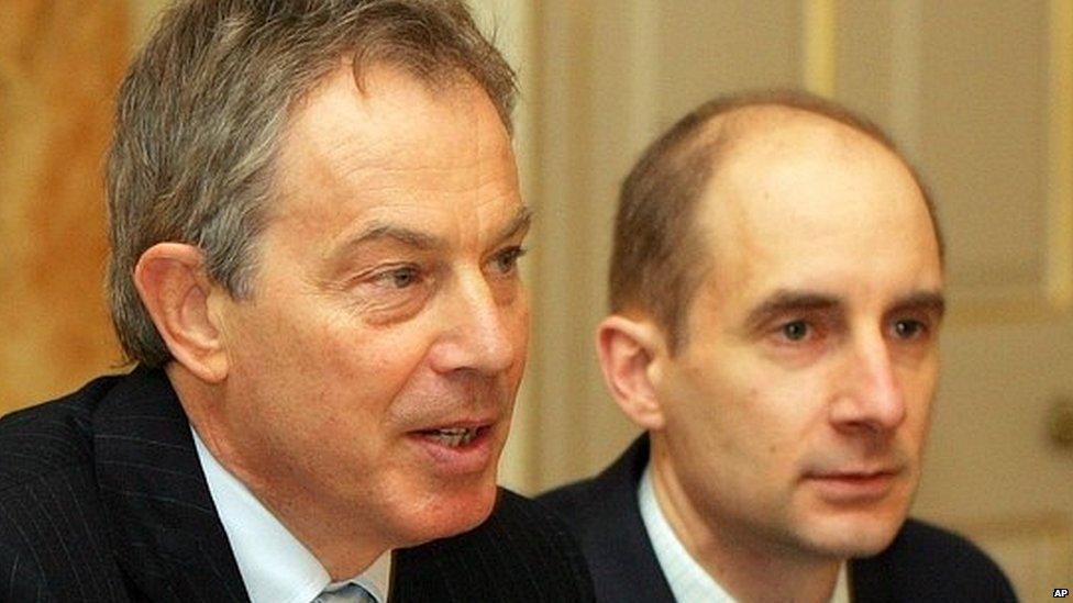 Andrew Adonis with Tony Blair in 2007