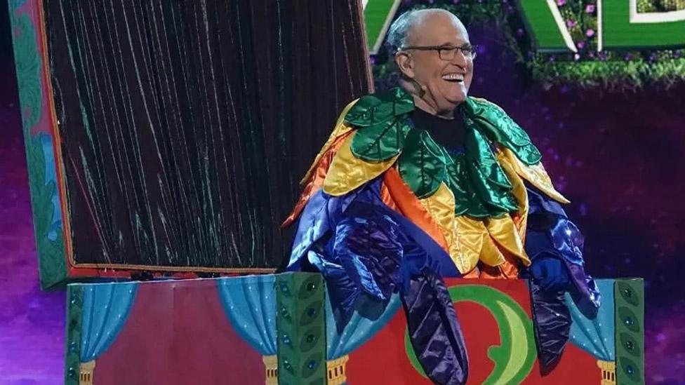 Rudy Giuliani on The Masked Singer