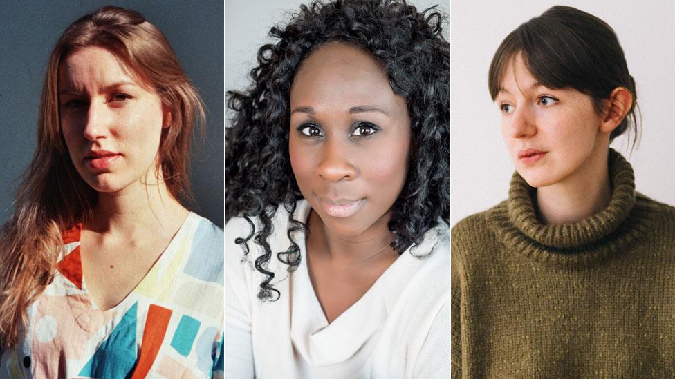 Sophie Mackintosh, Esi Edugyan and Sally Rooney