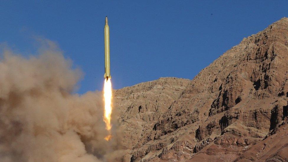 iran tests long range Qadr ballistic missile in March 2016