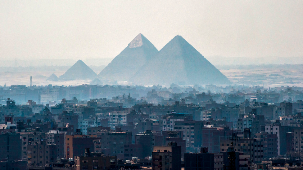 Pyramids at Cairo, 2018