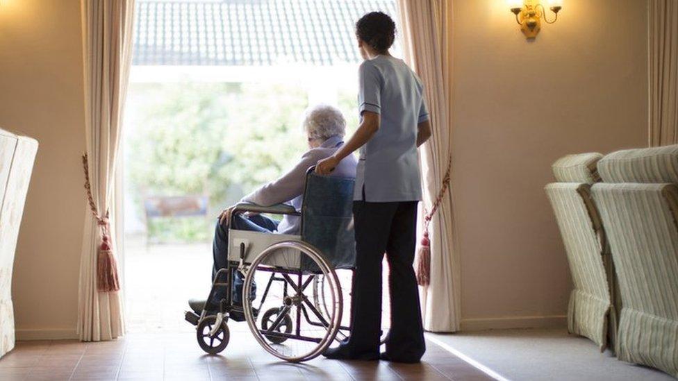 A care home (file image)