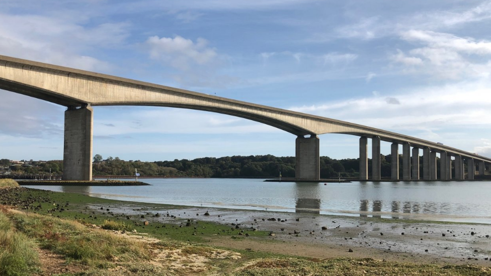 The Orwell Bridge near Ipswich