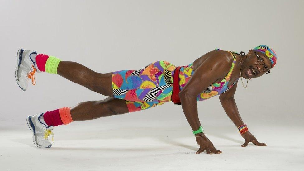 Derrick Evans, also known as Mr Motivator