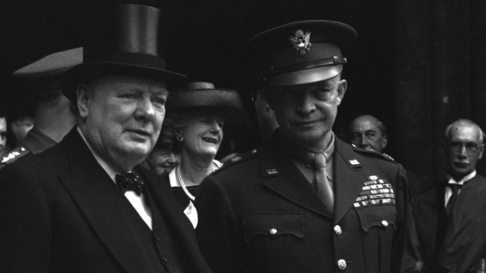 Churchill and Eisenhower