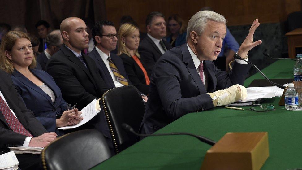 John Stumpf Wells Fargo chief executive