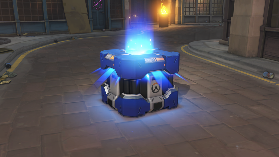 Loot box in the game Overwatch