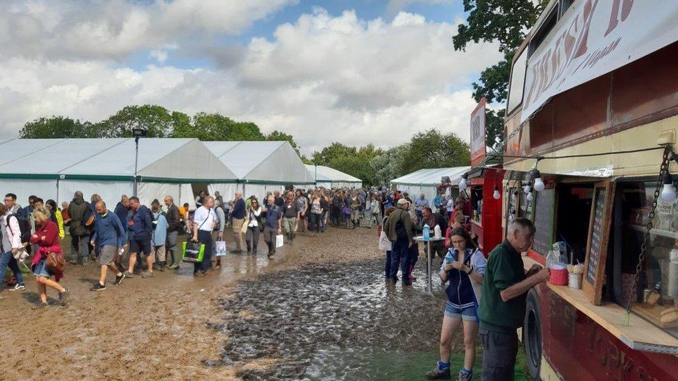 Birdfair 2019 got muddy