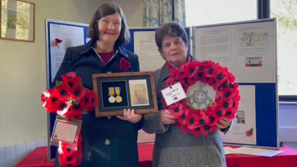 Armistice Day attendees