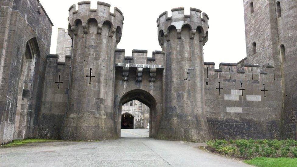 Gates at Penrhyn castle