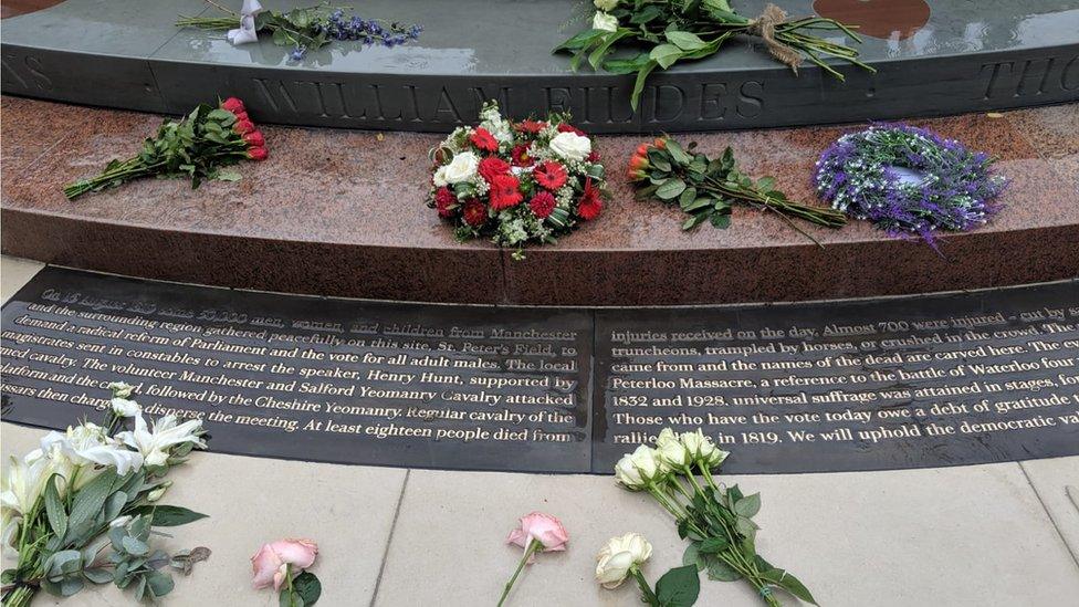 Peterloo memorial