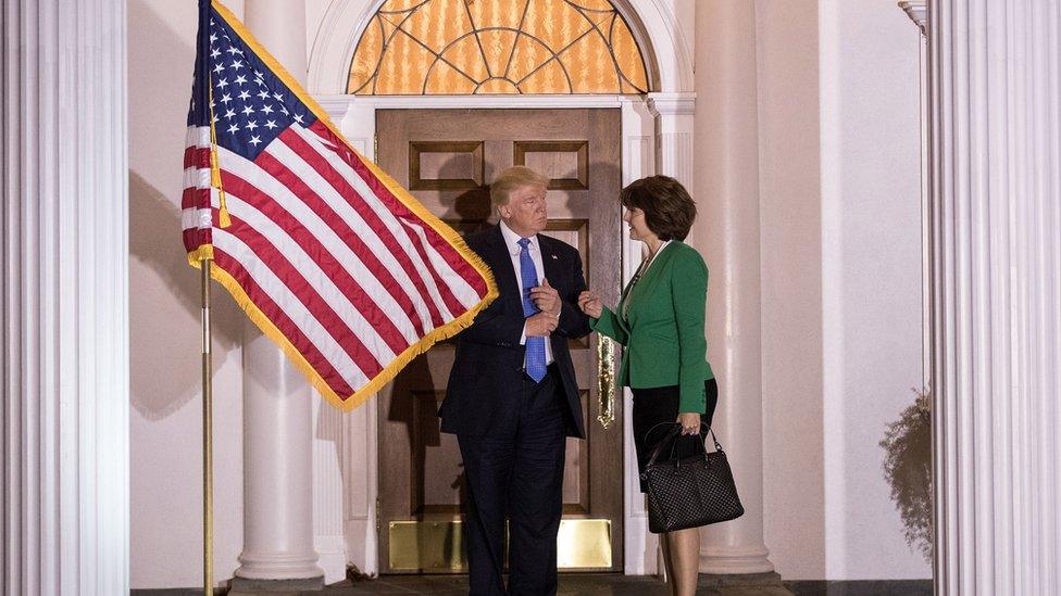 Representative Cathy McMorris Rodgers -speaking with the president-elect