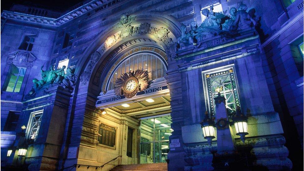 Main entrance to London Waterloo