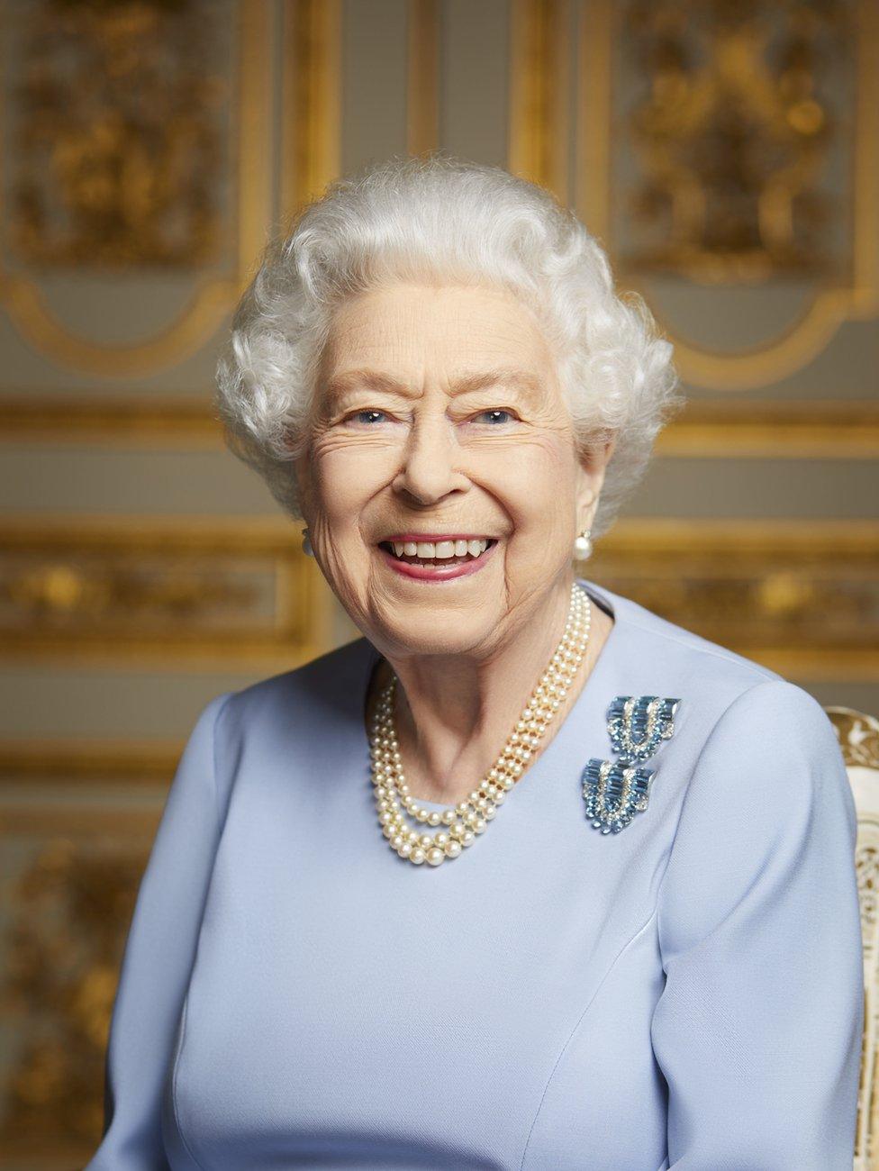 Photograph of the Queen at Windsor Castle taken in May 2022 and issued by Buckingham Palace on the eve of her funeral