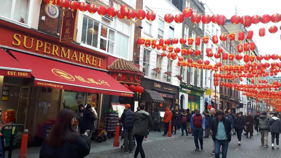 Chinatown in London