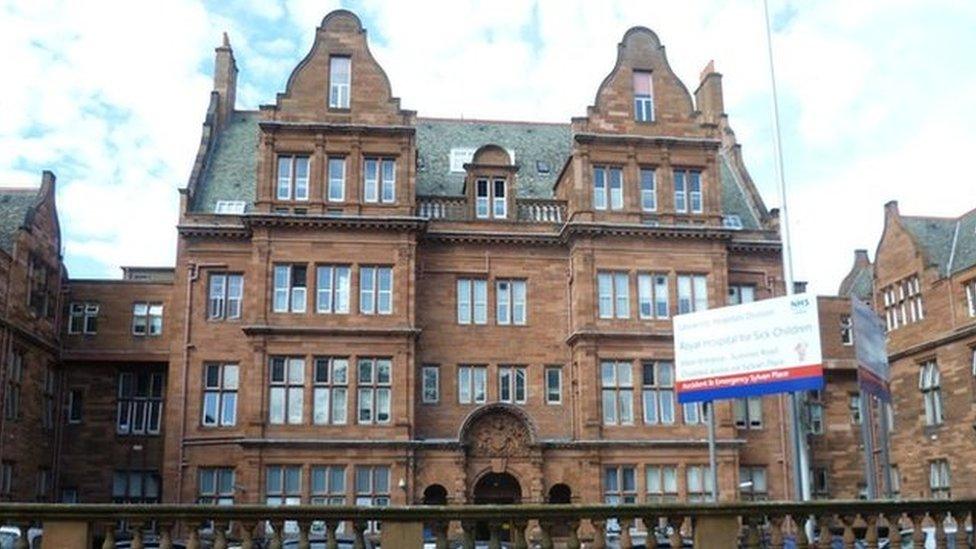 Royal Hospital for Sick Children in Edinburgh