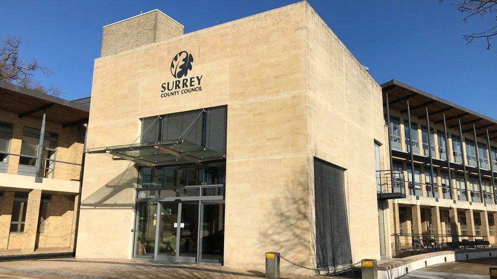 Surrey County Council headquarters in Reigate