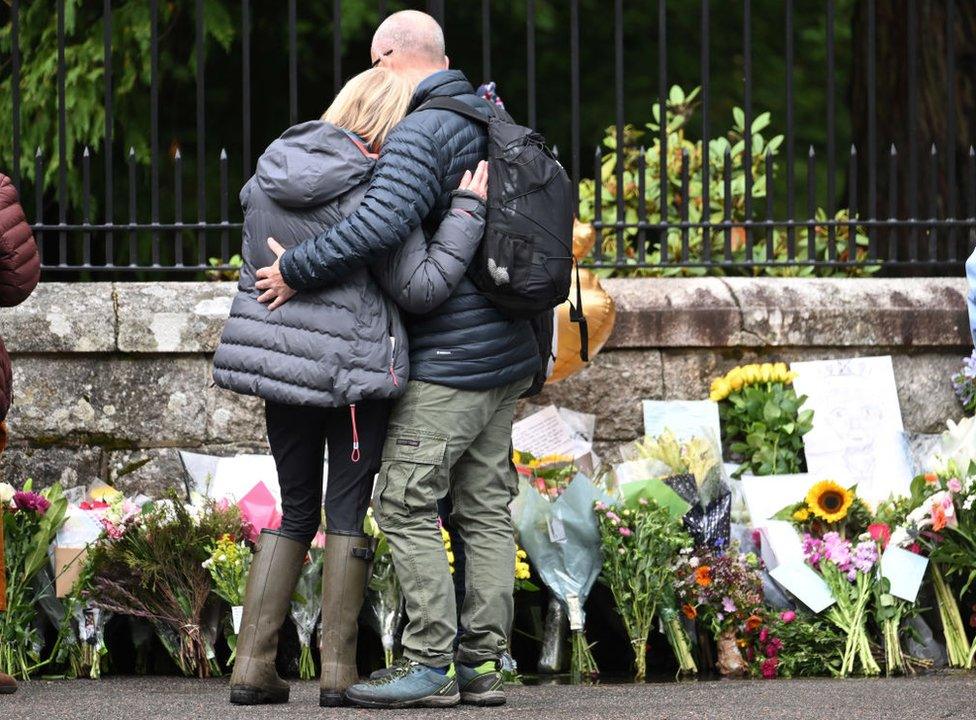 Tributes at Balmoral