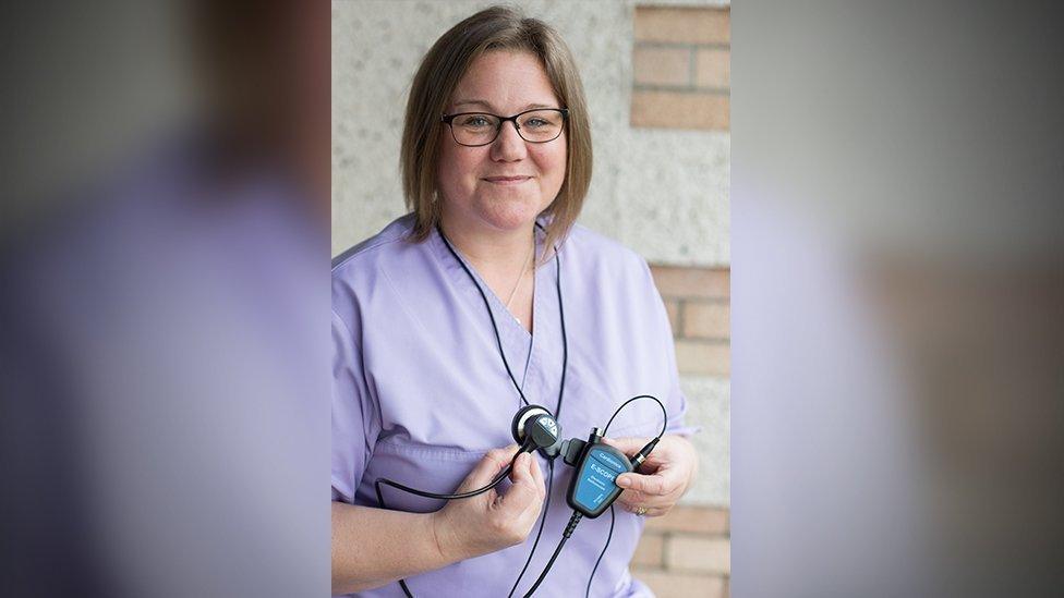 Wales' first profoundly deaf midwife