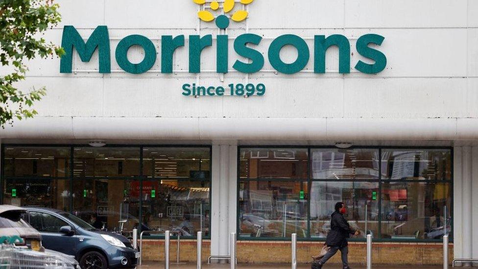 Morrisons shop front