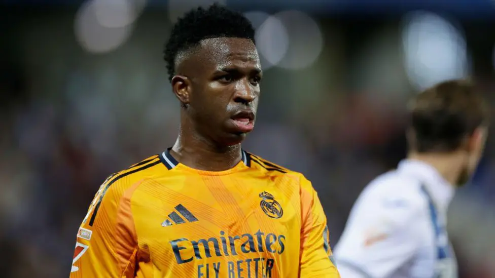 Real Madrid's Vinicius Jr out of Liverpool match