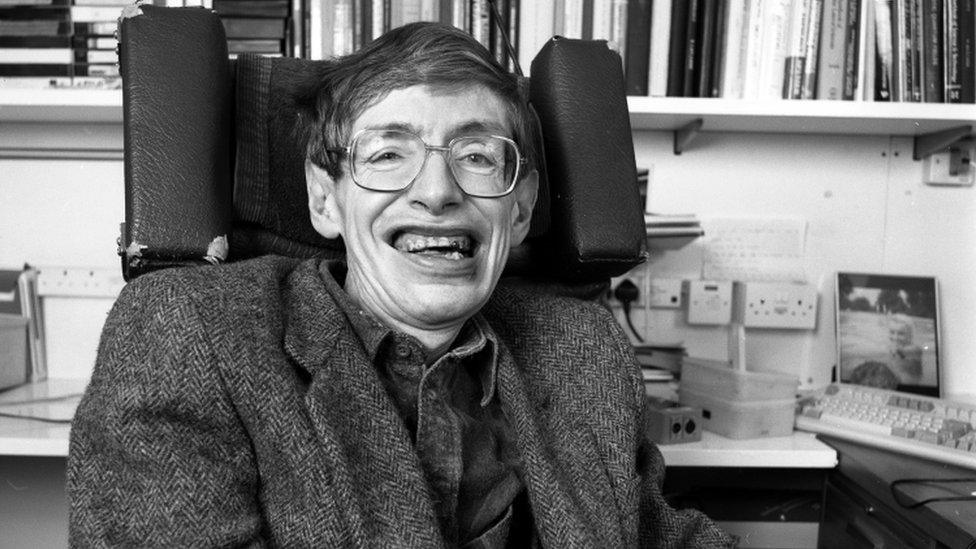 Professor Stephen Hawking on 'Desert Island Discs', 1992.