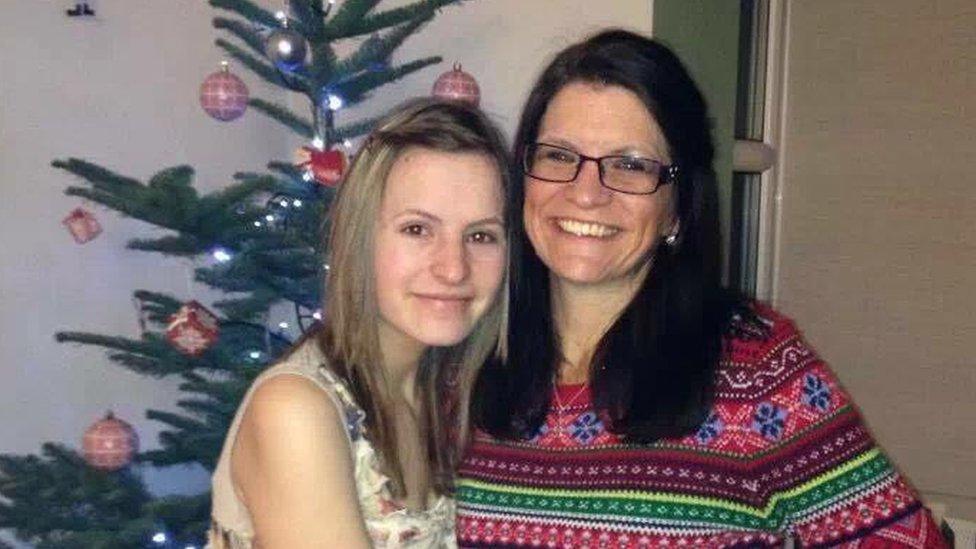 Emily Styles and her mum Julia