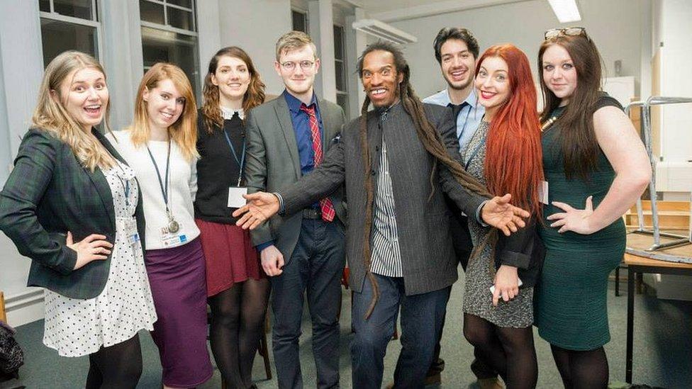 Benjamin Zephaniah at DMU