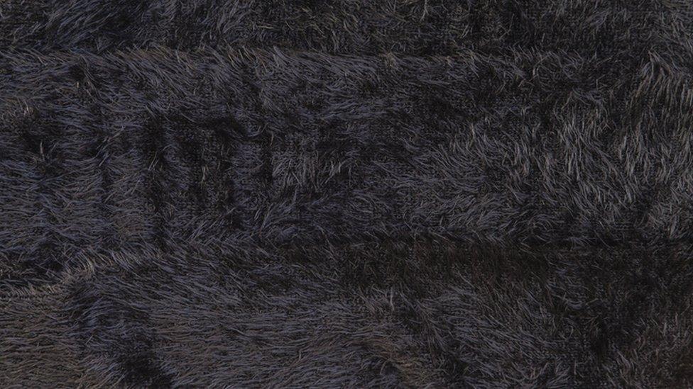 artificial bear fur