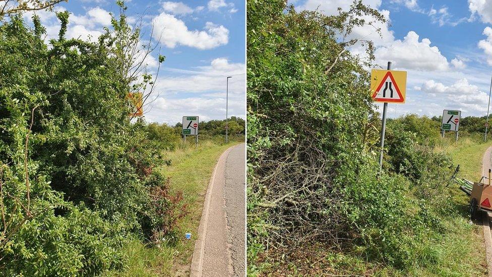 Road sign