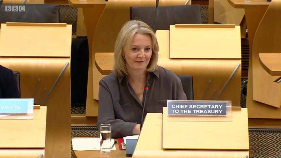 Liz Truss Holyrood