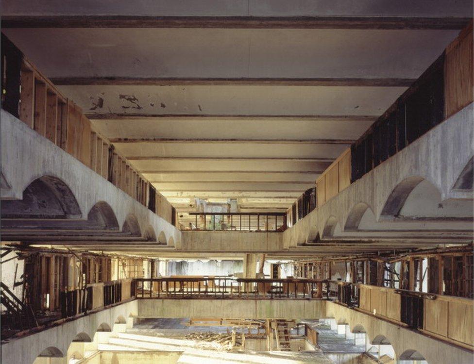 St Peters Seminary, Cadross, United Kingdom, Architect Gillespie Kidd Coia, St Peters Seminary Refectory, Double Hight (Photo By View Pictures/UIG via Getty Images) 2004